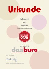 TOP 100 2020 Hubsystem-Lösung Urkunde