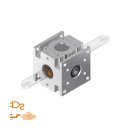 Kegelradgetriebe für Durchgangsspindel </br>3900 | 3901 